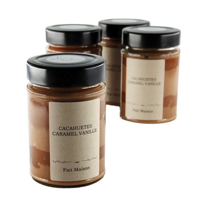 Cacahuètes et Caramel Vanille