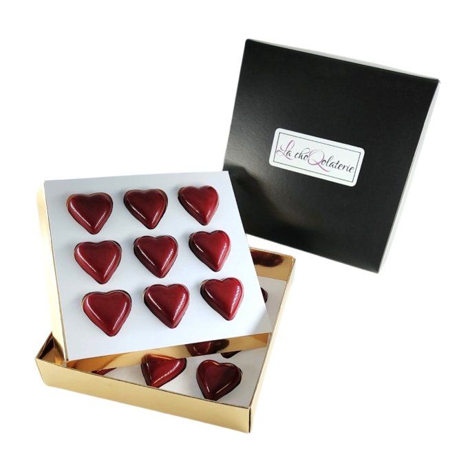 Boîte Cœurs pralinés