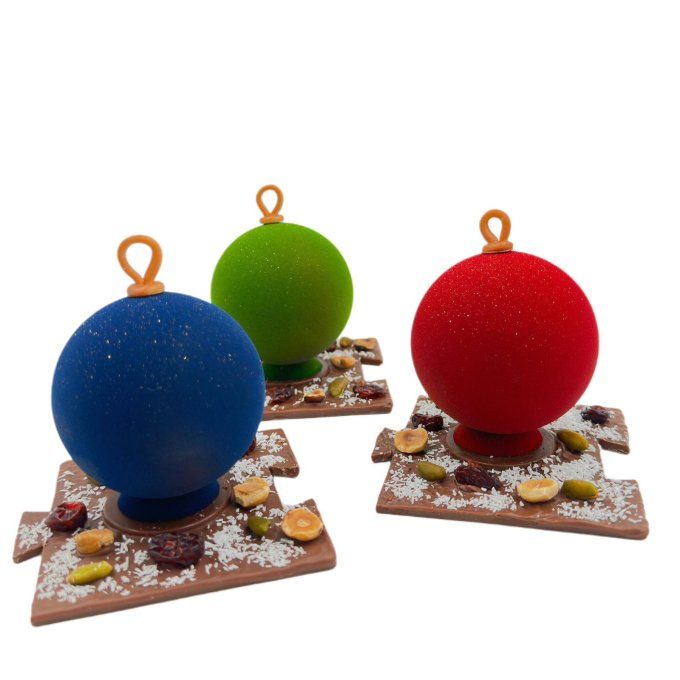 Boule bûche de Noël