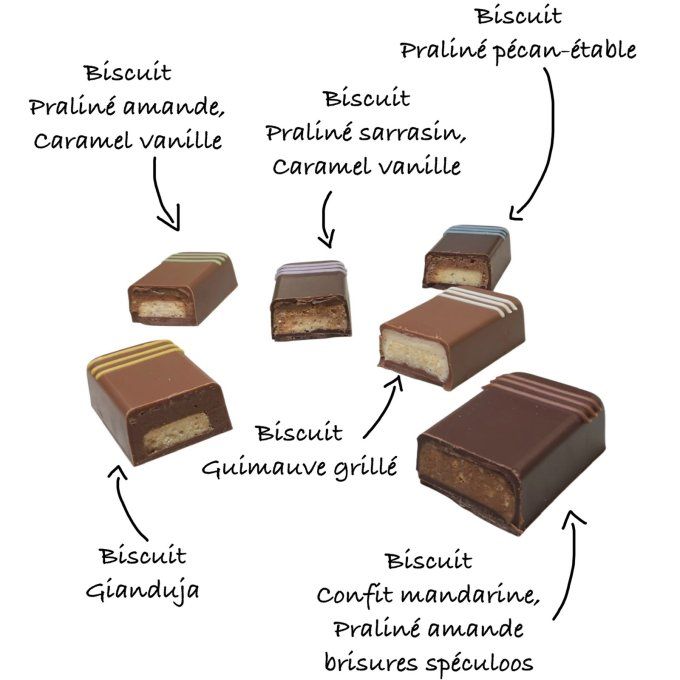 Boîte de 12 biscuits