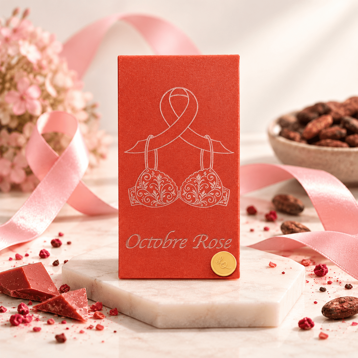 Ruban Octobre Rose