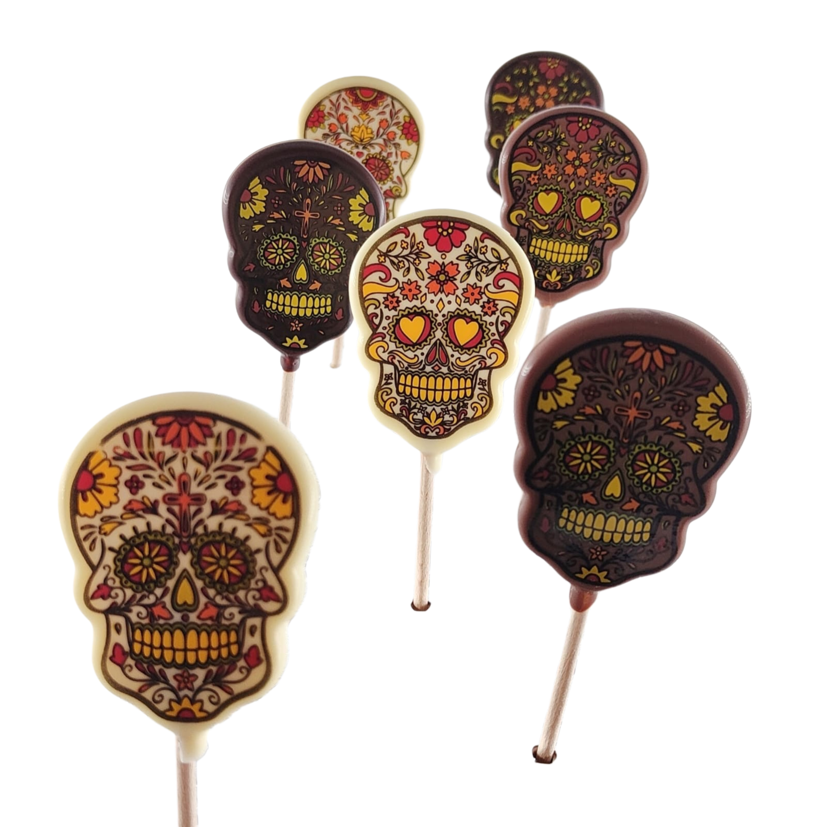 Sucette tête de mort