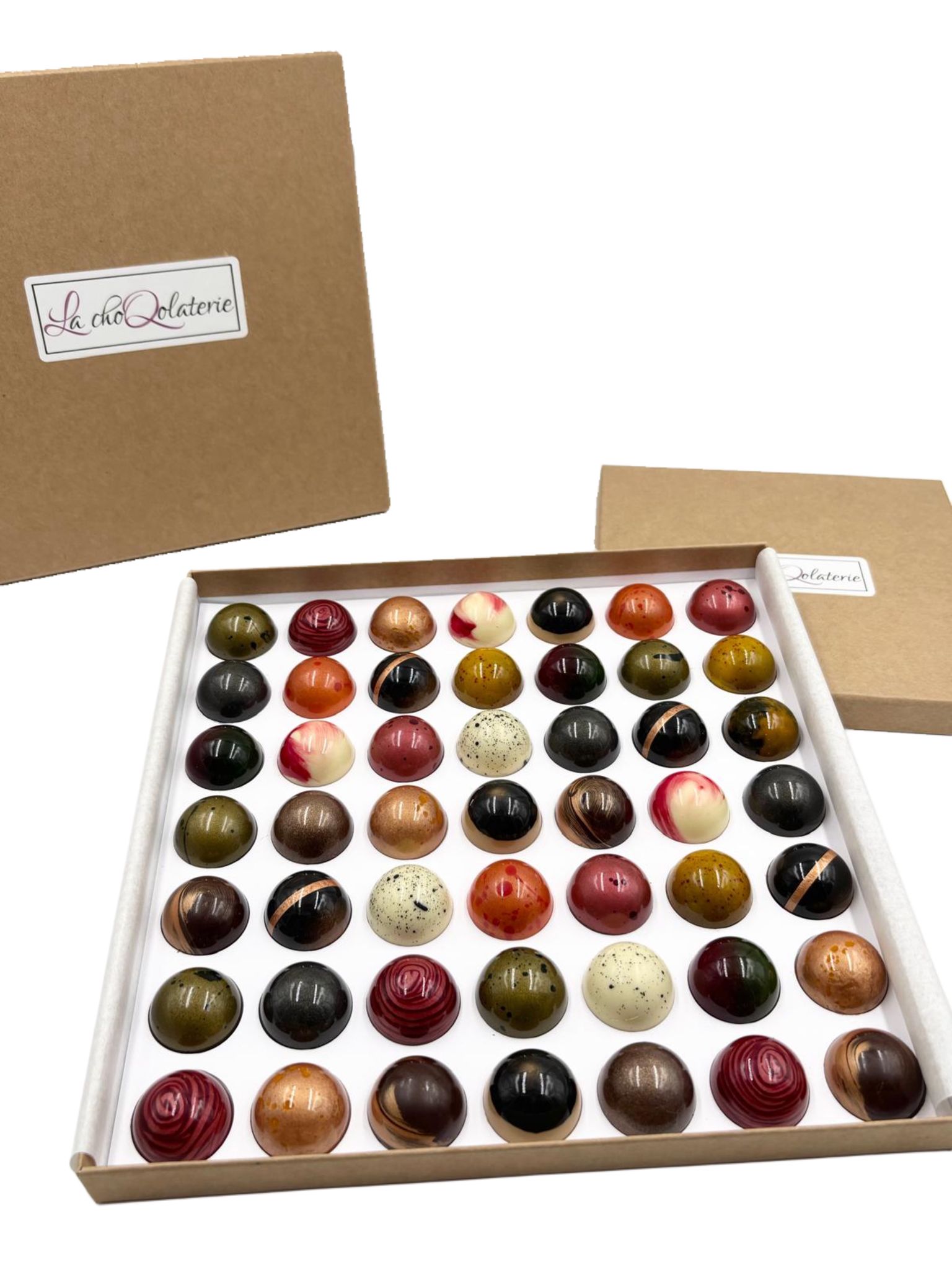 La carte des voyages 49 chocolats