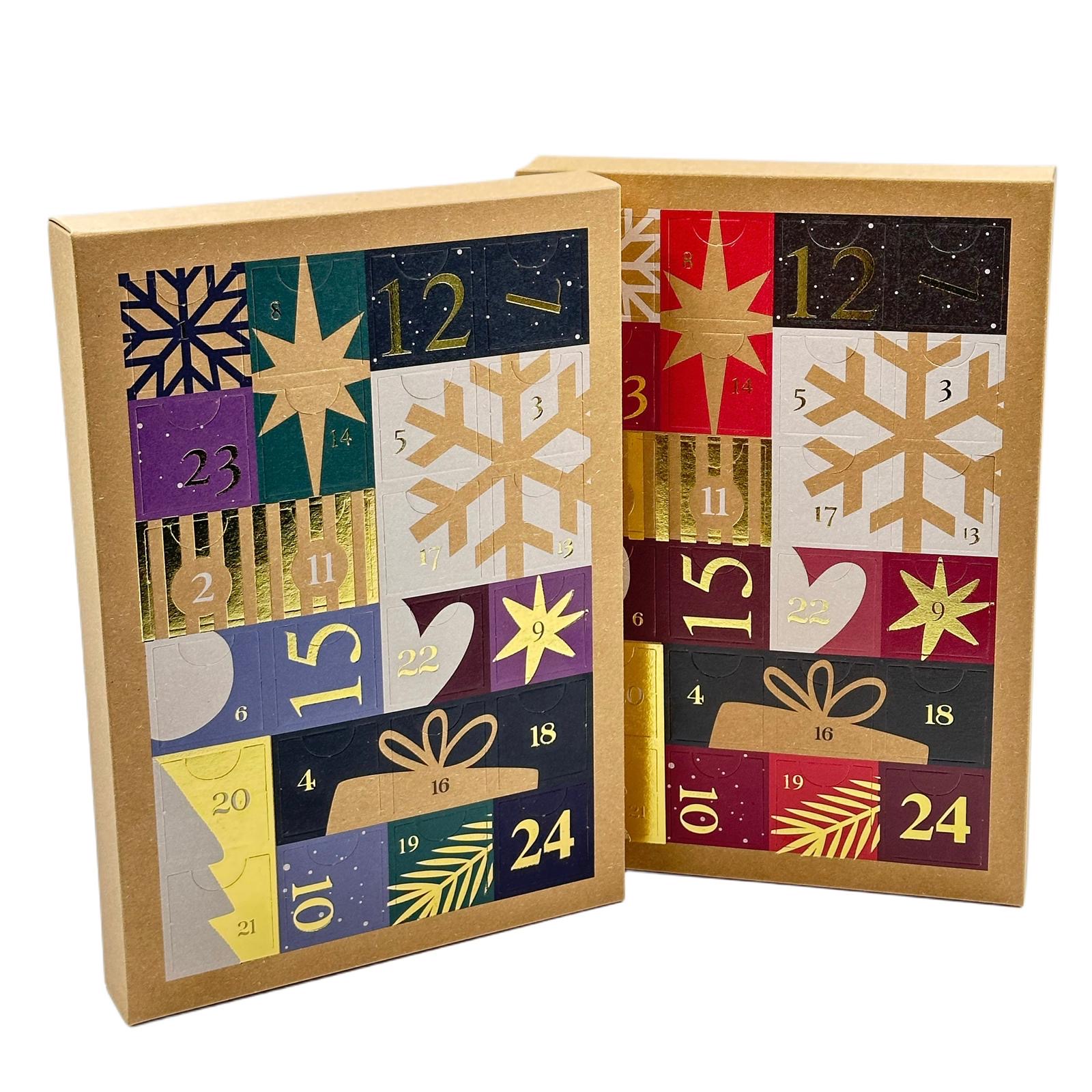 Calendrier de l'avent bonbons de chocolats