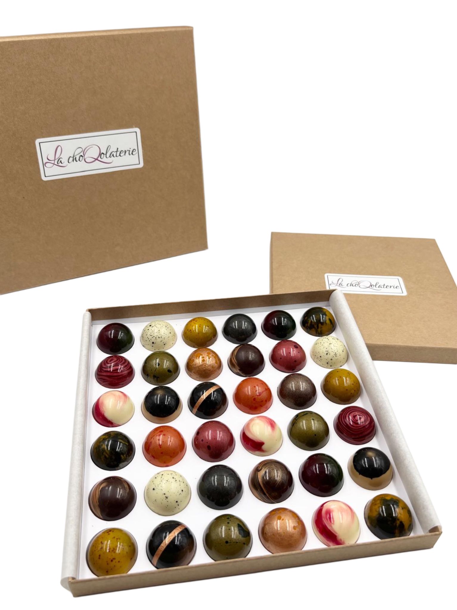 La carte des voyages 36 chocolats